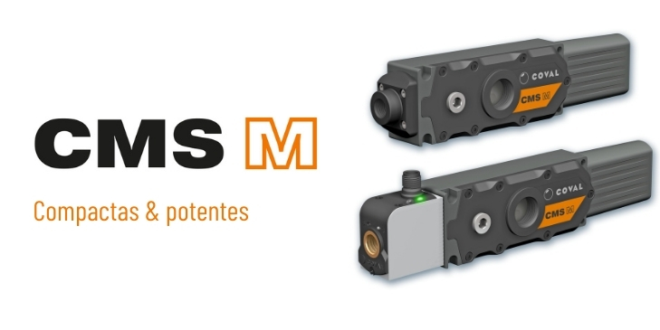 Mini bombas de vacío de multietapas, Serie CMS M