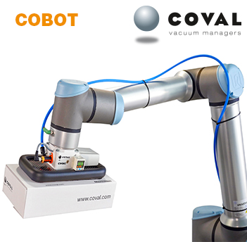 La manipulación por vacío al servicio de los robots colaborativos (Cobots)